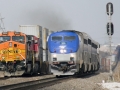 Amtrak_0200_Train_821_and_BNSF_5064_Lake_Wanda_TX_03-11-06