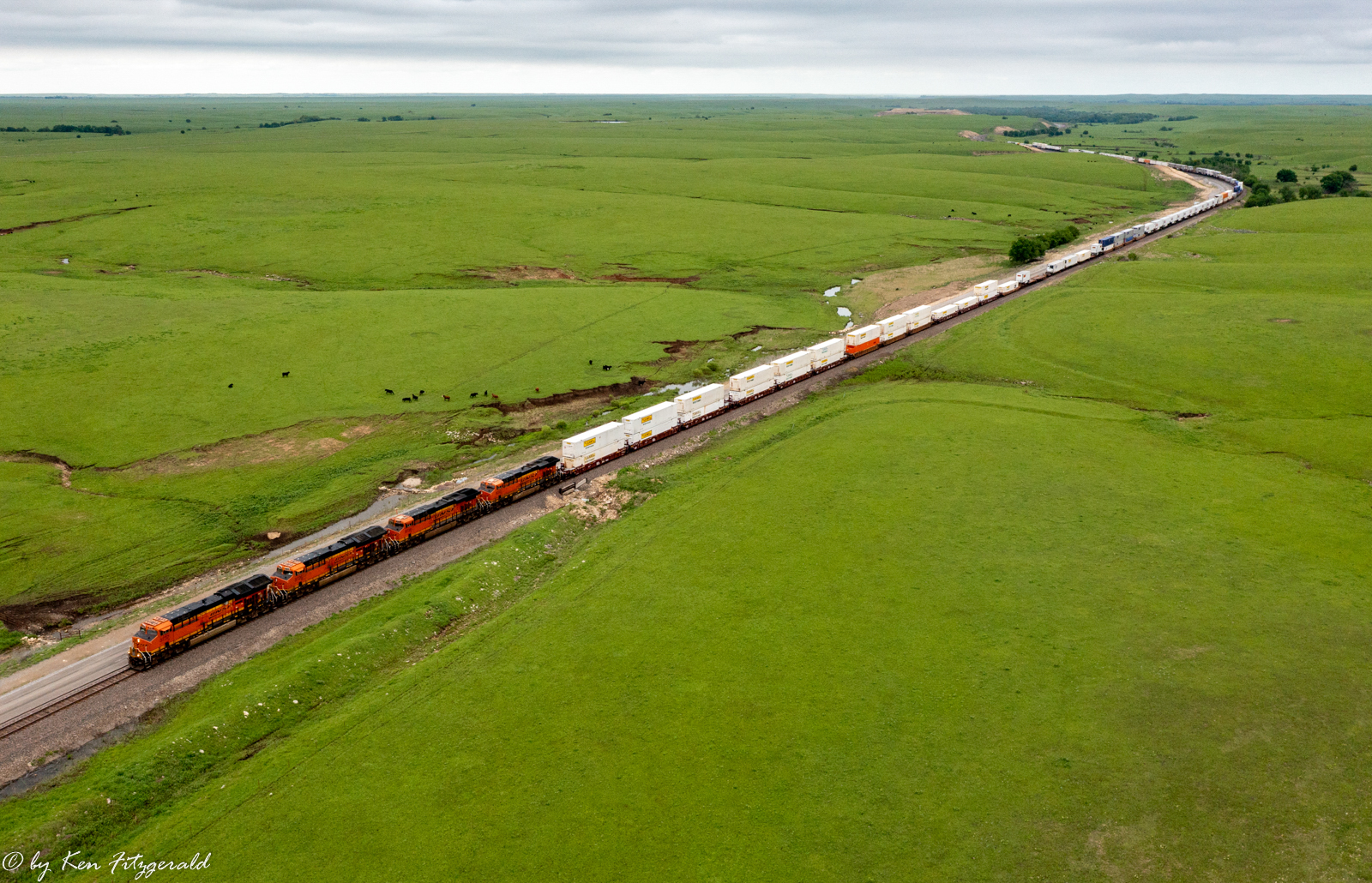 Aerial View Of The Flint Hills