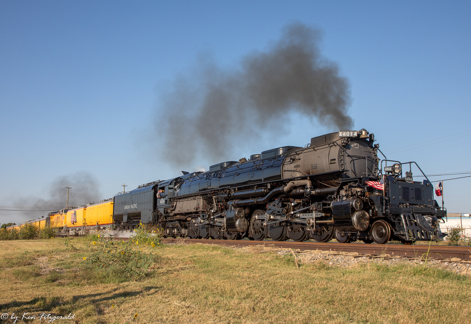 UP 4014 Leaves For Oklahoma