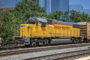 Freight Train Action at Dallas Union Station