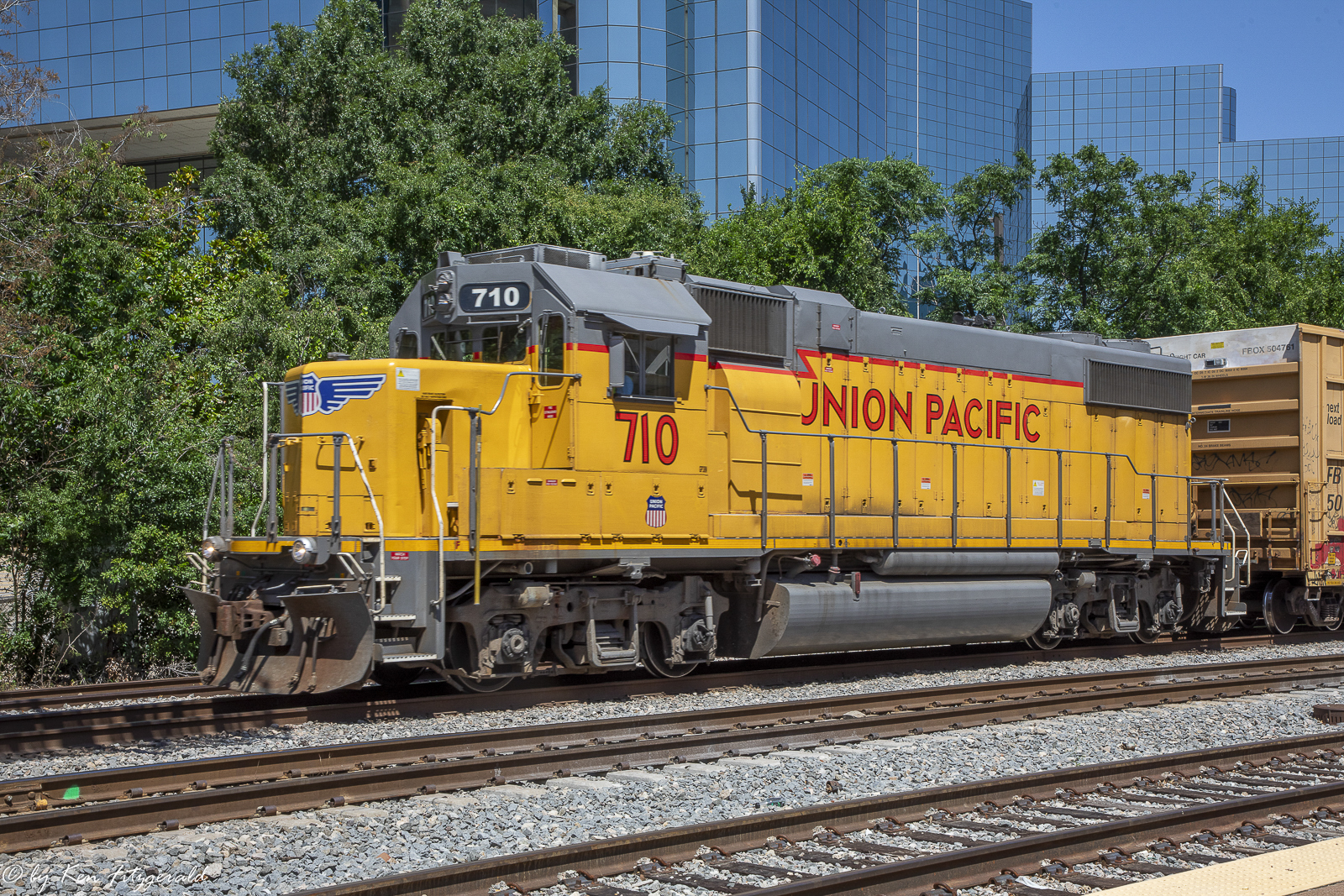 Freight Train Action at Dallas Union Station