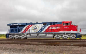 BNSF 250 Comes to Town